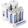 Panasonic eneloop 単3形充電池 8本パック スタンダードモデル 単3→単1形サイズ変換スペーサー2本付 超激安特価